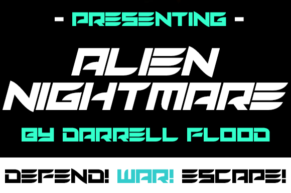 Alien Nightmare Font: Crafting Otherworldly Charm into Every Product