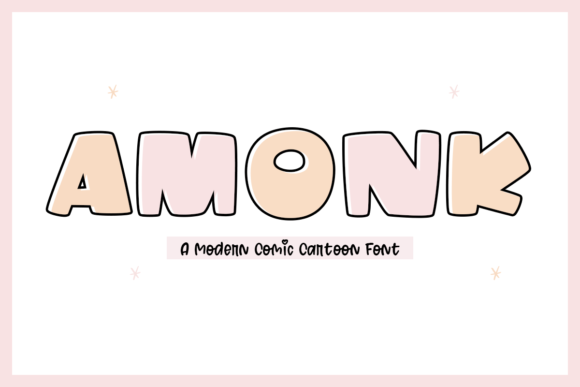 Amonk: A Quirky Display Font That Elevates Web Design