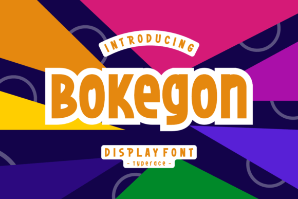 Bokegon: A Striking Display Font for Modern Web and Brand Design