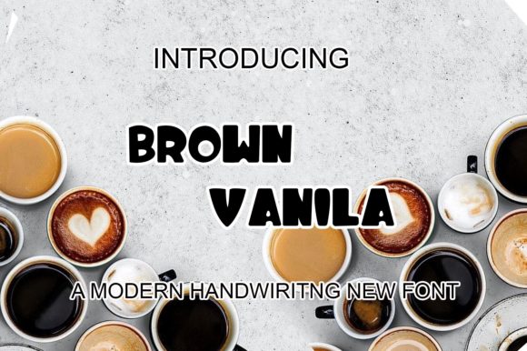 Brown Vanila: A Versatile Display Font for Small Business Branding