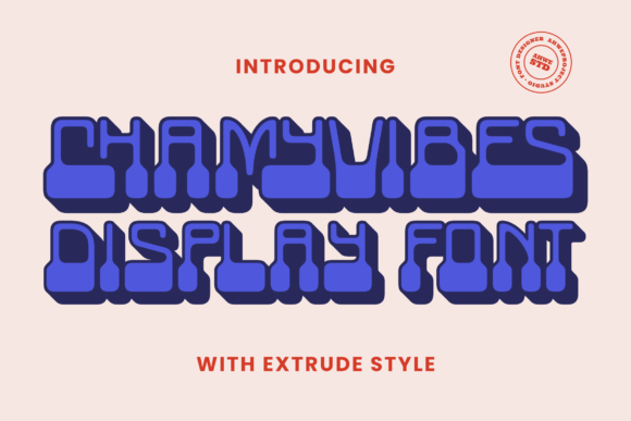 Chamyvibes: A Delightful Display Font for Editorial Charm