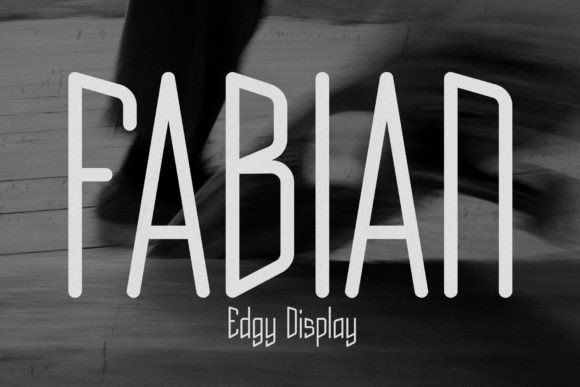 Fabian: A Punk-Inspired Display Font for Crafters & Makers