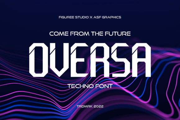 Futuristic Typography: Testing Oversa Font in a Real Web Design Project