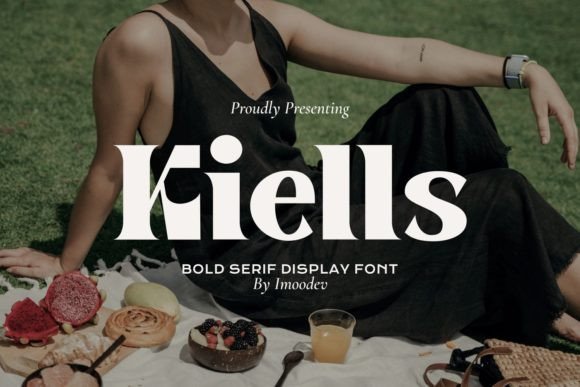 h1>Kiells: A Modern Display Font for Impactful Marketing Visuals