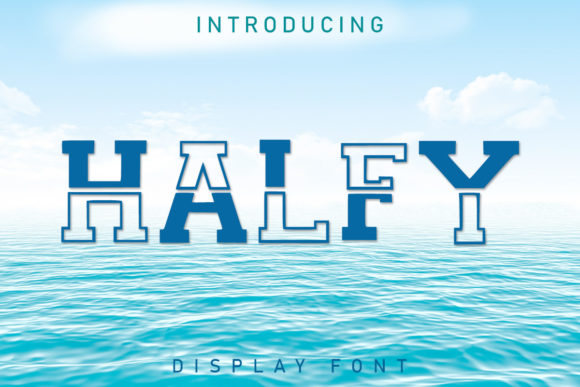 Halfy: A Display Font That Elevates Modern Campaign Visuals