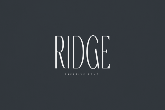 How Ridge Font Transformed My Small Business Branding
