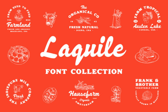 Laquile: A Display Font That Brings Personality to Digital Branding