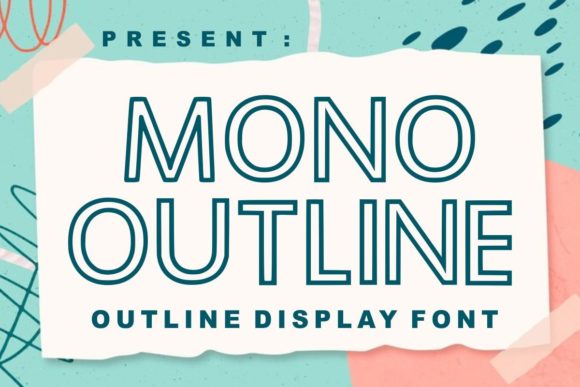 Mono Outline: A Friendly Display Font for Modern Web Design