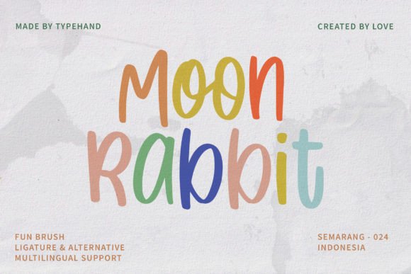 Moon Rabbit: A Playful Font That Elevates Your Brand