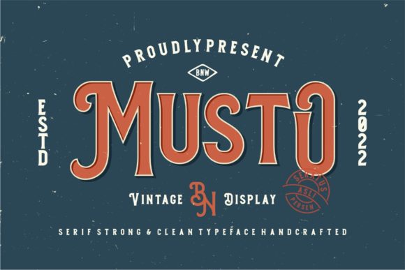 Musto: A Bold Display Font for Impactful Web Design