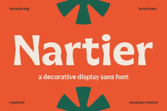 Nartier: A Modern Display Font for Scroll-Stopping Digital Campaigns