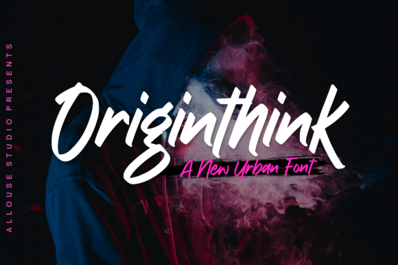 Originthink: A Display Font That Elevates Modern Web and Brand Design