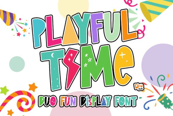 Playful Time: A Quirky Display Font That Elevates Campaign Visuals