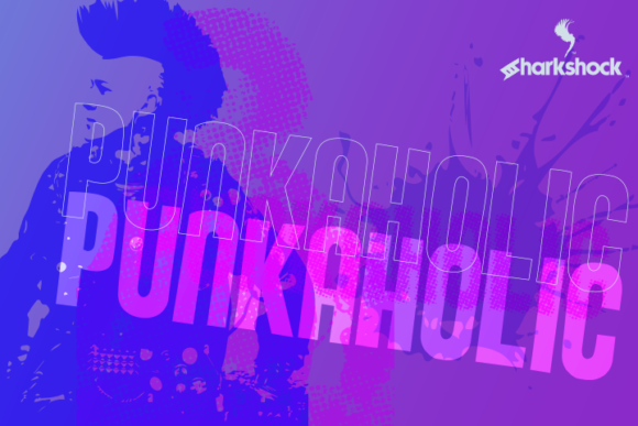 Punkaholic: A Bold Display Font for Editorial Design Projects