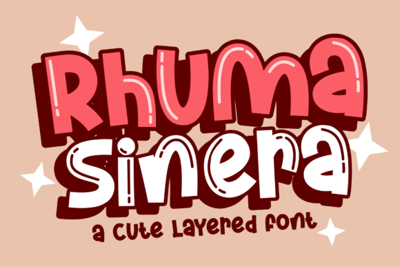 Rhuma Sinera: A Friendly Display Font for Editorial Charm