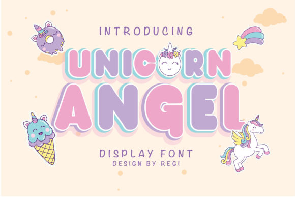 Unicorn Angel: A Designer’s Take on This Dreamy Display Font