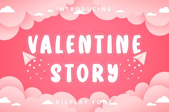 Valentine Story: A Display Font That Brings Charm to Campaign Visuals